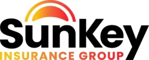 SunKey Insurance Group logo design
