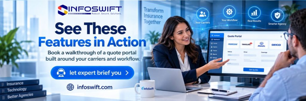 insurance quote portal by infoswift